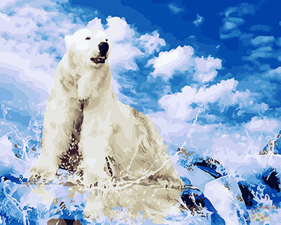 Tier Malen nach Zahlen GX25997