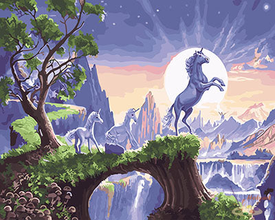 Tier Malen nach Zahlen GX25998