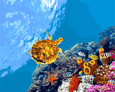 Tier Malen nach Zahlen GX26031