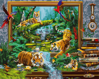 Tier Malen nach Zahlen GX26040