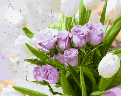 Blume Malen nach Zahlen GX26044