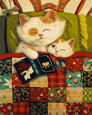 Hund & Katze Malen nach Zahlen GX26094