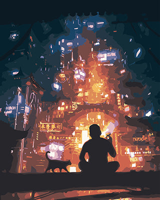 Porträt Malen nach Zahlen GX26120