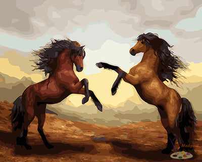 Tier Malen nach Zahlen GX26135