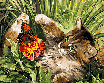 Hund & Katze Malen nach Zahlen GX26141