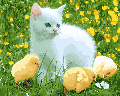 Hund & Katze Malen nach Zahlen GX26160