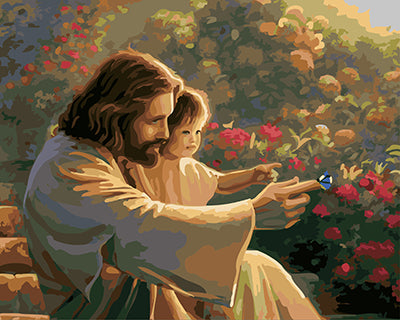 Porträt Malen nach Zahlen GX26161