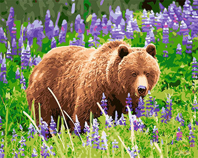 Tier Malen nach Zahlen GX26163