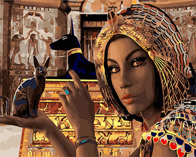 Porträt Malen nach Zahlen GX26207