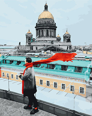 Porträt Malen nach Zahlen GX26238