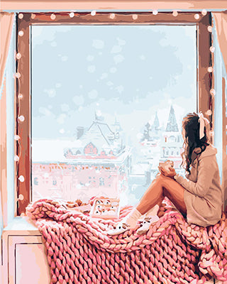 Porträt Malen nach Zahlen GX26242