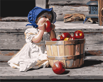 Porträt Malen nach Zahlen GX26260