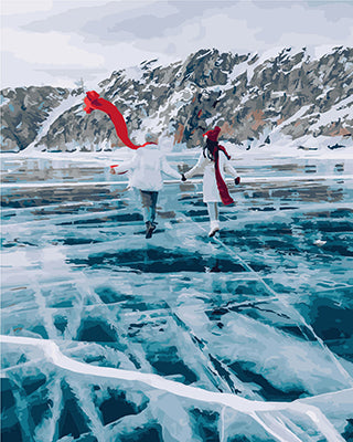 Porträt Malen nach Zahlen GX26283