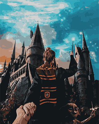 Porträt Malen nach Zahlen GX26290