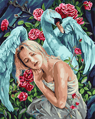 Porträt Malen nach Zahlen GX26297