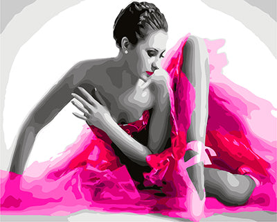 Porträt Malen nach Zahlen GX26299