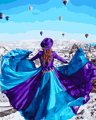 Porträt Malen nach Zahlen GX26307