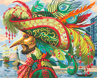 Abstrakt Malen nach Zahlen GX26308