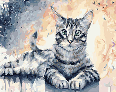 Hund & Katze Malen nach Zahlen GX26317