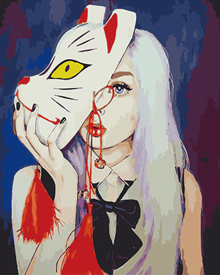 Porträt Malen nach Zahlen GX26326