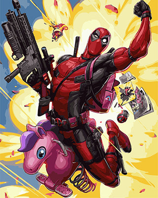 Movie Paint By Numbers Kits UK GX26329