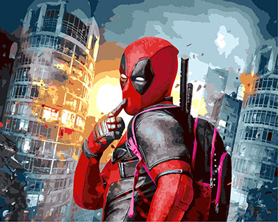 Movie Paint By Numbers Kits UK GX26334