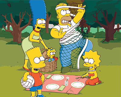 Cartoon Malen nach Zahlen GX26336