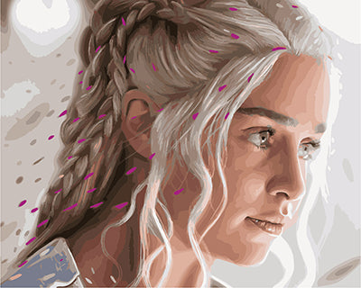 Porträt Malen nach Zahlen GX26341