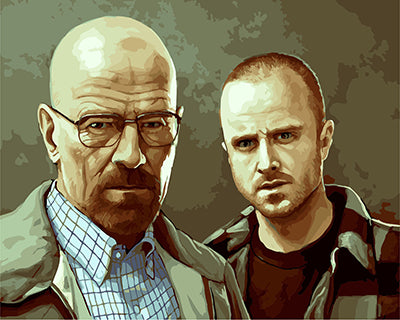 Porträt Malen nach Zahlen GX26342