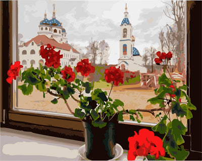 Blume Malen nach Zahlen GX26361