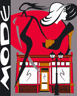 Cartoon Malen nach Zahlen GX26367