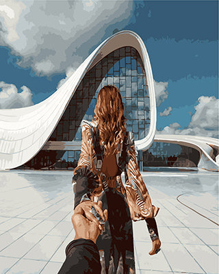 Porträt Malen nach Zahlen GX26370