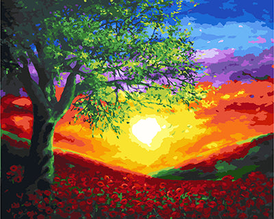 Landschaft Malen nach Zahlen GX26382