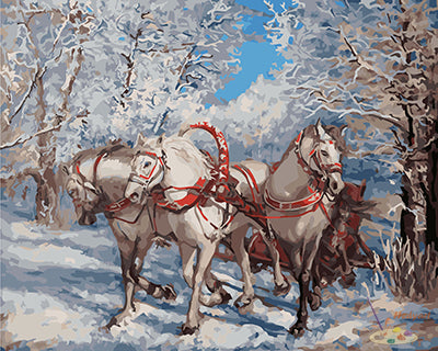 Tier Malen nach Zahlen GX26438