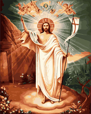 Porträt Malen nach Zahlen GX26451