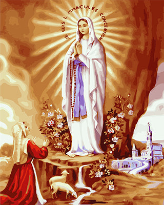 Porträt Malen nach Zahlen GX26452