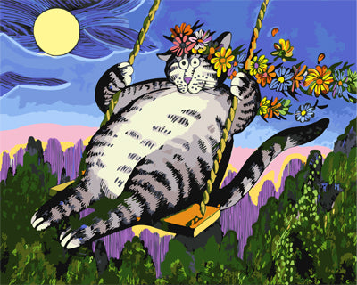 Cartoon Malen nach Zahlen GX26457