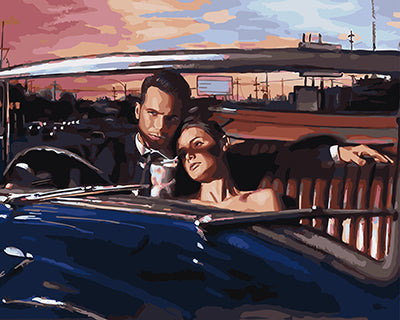 Porträt Malen nach Zahlen GX26477