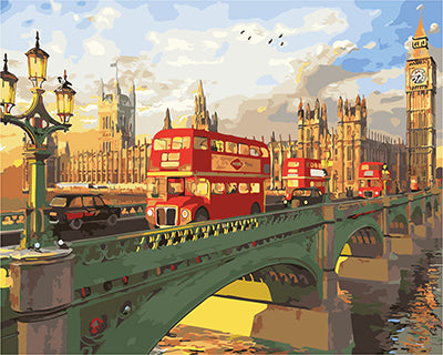 Stadt Malen nach Zahlen GX26512