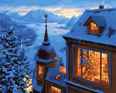 Stadt Malen nach Zahlen GX26526