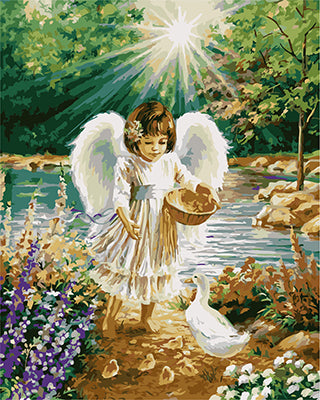 Porträt Malen nach Zahlen GX26532