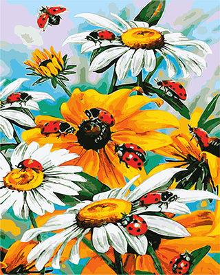 Blume Malen nach Zahlen GX26533