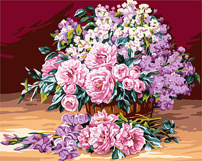 Blume Malen nach Zahlen GX26537