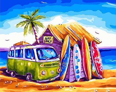 Cartoon Malen nach Zahlen GX26542