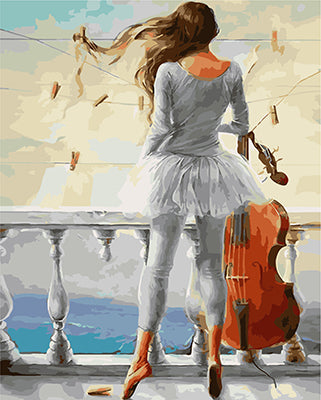 Porträt Malen nach Zahlen GX26579