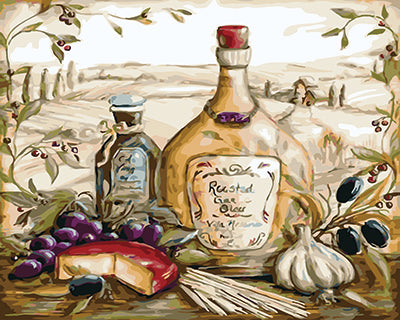 Stillleben Malen nach Zahlen GX26588