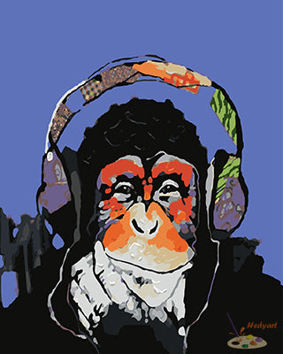 Tier Malen nach Zahlen GX26593