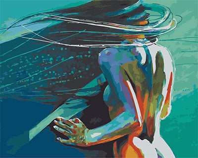 Porträt Malen nach Zahlen GX26604