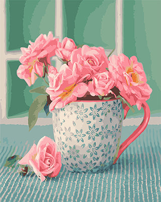 Blume Malen nach Zahlen GX26610