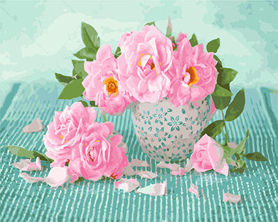 Blume Malen nach Zahlen GX26613